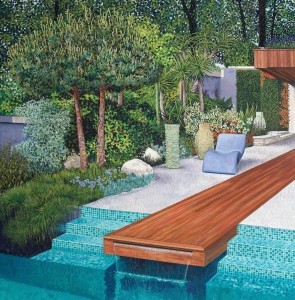 KARNET Z KOPERTĄ OGRÓD W MONAKO