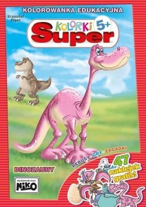 SUPER KOLORKI. DINOZAURY, KRZYSZTOF KOPEĆ