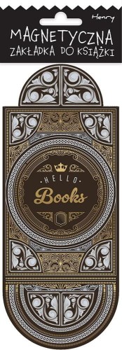 Zakładka magnetyczna owal Hello Books, Henry