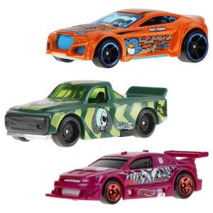 HOT WHEELS SKATE DESKOROLKA + BUTY + AUTO HVK48