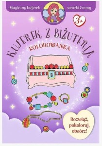 MAGICZNY KUFEREK WRÓŻKI EMMY. KUFEREK Z BIŻUTERIĄ