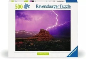 PUZZLE 500 RÓŻOWA BURZA, RAVENSBURGER