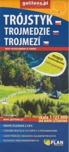 MAPA WODOODPORNA -TRÓJSTYK/TROJMEDZIE/TROJMEZI