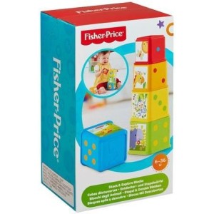 FISHER PRICE KLOCKI ODKRYWCY, FISHER- PRICE