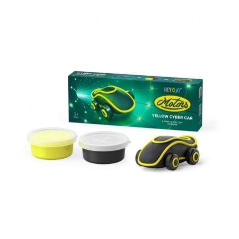 Hey Clay - Cyber Auto Żółte, TM Toys
