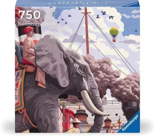 Puzzle 750 Art&amp;Soul Dookoła świata w 80 dni