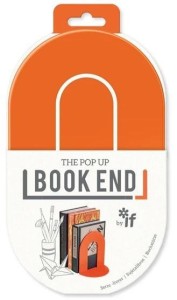 BOOK END PODPÓRKA POD KSIĄŻKI POMARAŃCZOWA, IF