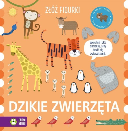 Złóż figurki. Dzikie zwierzęta, Sally Payne