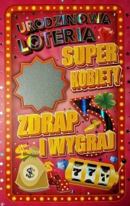 KARNET URODZINY DAMSKIE