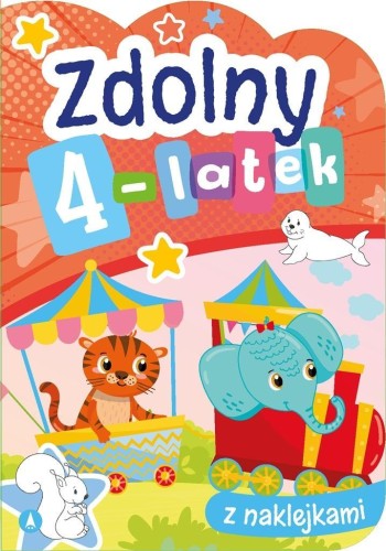 Zdolny 4-latek z naklejkami, Sabina Grabias
