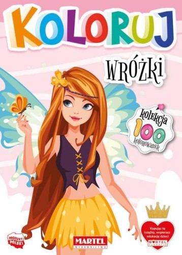 Koloruj - Wróżki, praca zbiorowa