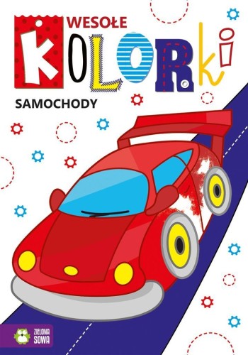 Wesołe kolorki. Samochody, praca zbiorowa