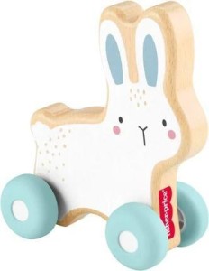 FISHER PRICE KRÓLIK DREWNIANY DO CIĄGNIĘCIA