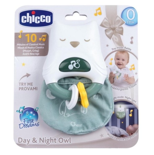 Grzechotka sowa świecąca, Chicco