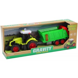 TRAKTOR Z PRZYCZEPĄ I DŹWIĘKIEM, TRIFOX