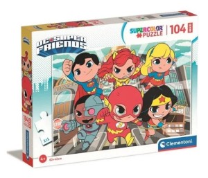 PUZZLE 104 MAXI SUPER KOLOR DC SUPERFRIENDS