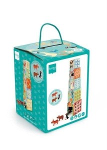 PIRAMIDA EDUKACYJNA Z FIGURKAMI DZIKIE ZWIERZĘTA