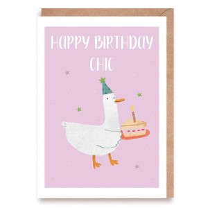 KARTKA URODZINOWA HAPPY BIRTHDAY CHIC K151