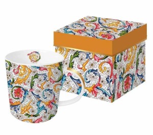 KUBEK PORCELANOWY FLORENTINA 350ML