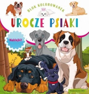 BLOK KOLOROWANEK. UROCZE PSIAKI, PRACA ZBIOROWA