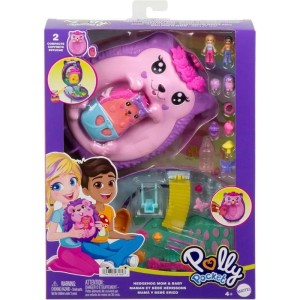 POLLY POCKET RODZINA JEŻYKÓW KOMPAKTOWA TOREBKA