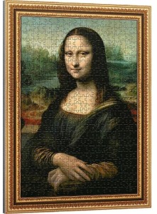 PUZZLORAMA 500 MONA LISA, LEONARDO DA VINCI TREFL