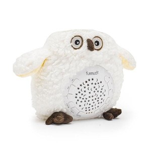 SOWA PLUSZOWA Z PROJEKTOREM I MUZYKĄ, BABY MIX