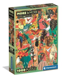 PUZZLE 1000 COMPACT ANIMALS&BOTANICS