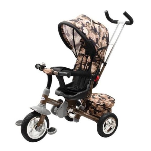 Rowerek trójkołowy 3w1 Typhoon 360 army, Baby Mix