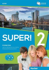 SUPER! 2 PODRĘCZNIK WIELOLETNI A1+A2 + CD HUEBER