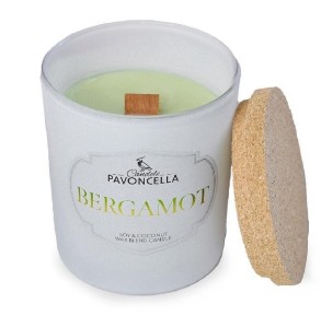 ŚWIECZKA SOJOWA BERGAMOT BIAŁA 135G