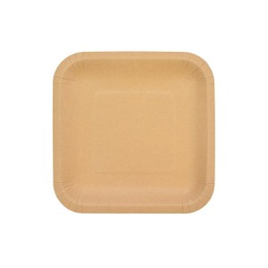TALERZE PAPIEROWE KRAFTOWE 18CM 144SZT
