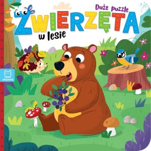 DUŻE PUZZLE. ZWIERZĘTA W LESIE, BOGUSŁAW MICHALEC