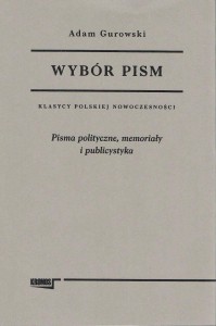 WYBÓR PISM, ADAM GUROWSKI