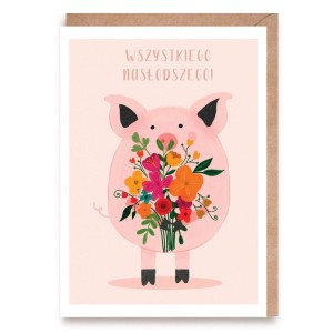 KARTKA OKOLICZNOŚCIOWA ŚWINKA K150