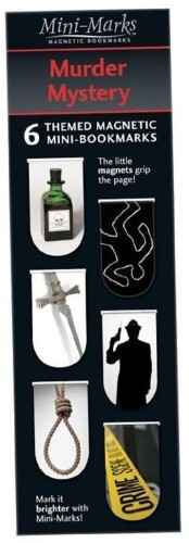 Zakładki magnetyczne Murder Mystery 6 sztuk, IF