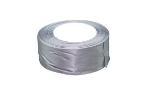 WSTĄŻKA SATYNOWA SREBRNA 50MMX32M