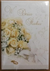 KSIĄŻECZKA BROKAT A5 ŚLUB 013