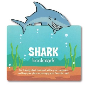 ZWIERZĘCA ZAKŁADKA DO KSIĄŻKI - SHARK - REKIN, IF