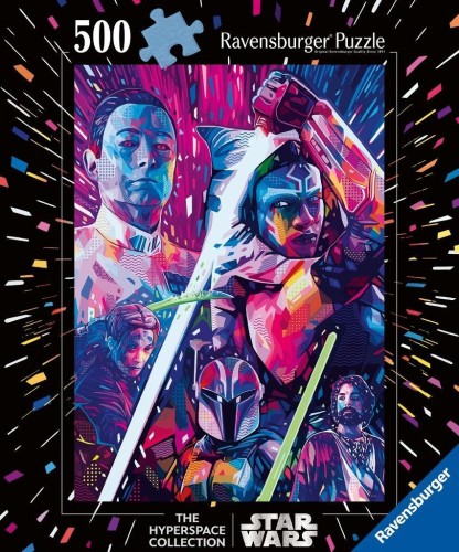 Puzzle 2D: Star Wars Ahsoka 500el, Ravensburger