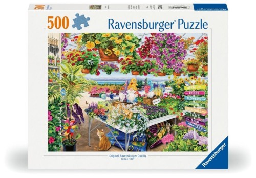 Puzzle 2D: Rajski Ogród 500el, Ravensburger