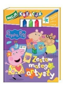 ŚWINKA PEPPA. AKCJA KREACJA. ZESTAW MAŁEGO ARTYSTY