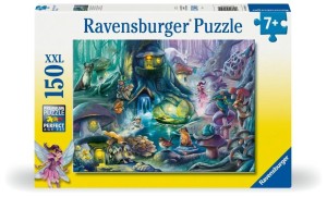 PUZZLE DLA DZIECI 2D: MAGICZNY LAS 150EL