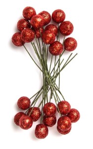 OWOCE OSTROKRZEWU BIAŁE CZERWONE 1,2CM 24SZT