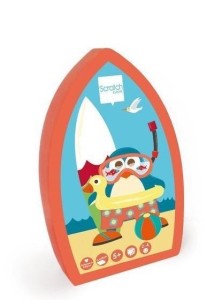 GRA LOGICZNA - KARTY ZNAJDŹ PINGWINA, SCRATCH