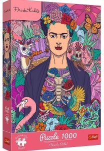 PUZZLE 1000 FRIDA KAHLO: KWITNĄCA DUSZA TREFL