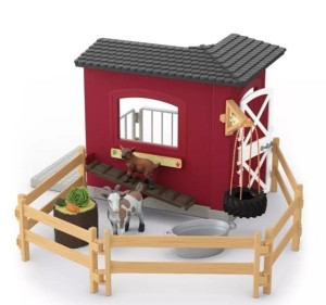 STAJNIA DLA KÓZ FARM WORLD, SCHLEICH