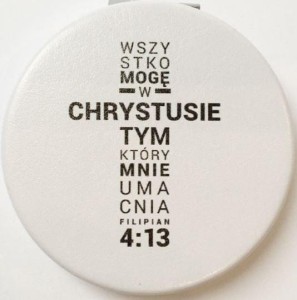 LUSTERKO KIESZONKOWE - WSZYSTKO MOGĘ W CHRYSTUSIE