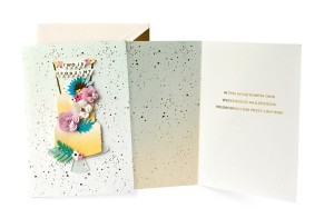 KARNET URODZINY TORT