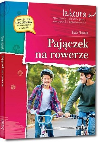 Pajączek na rowerze z oprac. GREG, Ewa Nowak